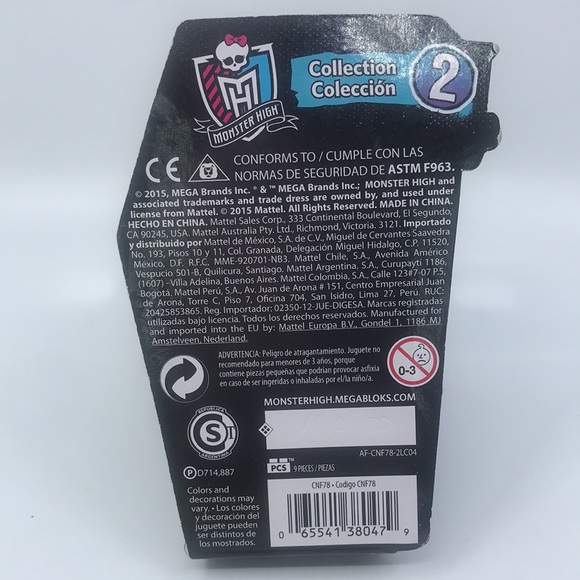 Monster High Mega Blocks Elissabat Series 2 Still Sealed Please Read - Picture 3 of 7